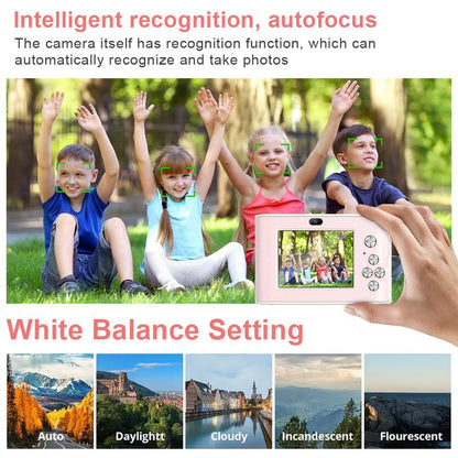 World'S Best 44MP 1080P MP3 Digital Camera with 8X Zoom - Compact Camera for Teens and Beginners Camera Popsnap Digital Camera Kamera Affordable Camera